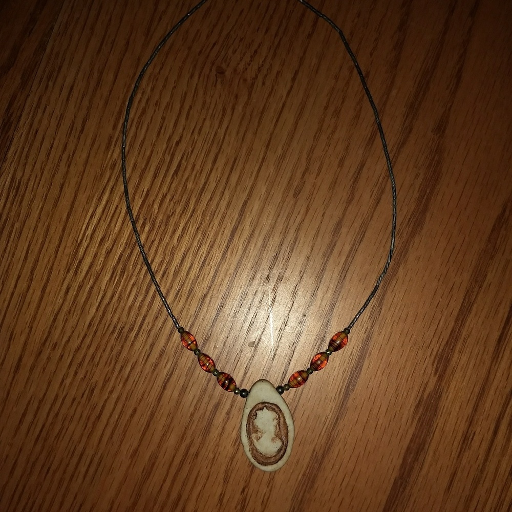 Antique Vintage Cameo necklace